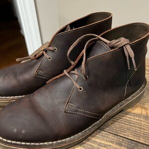 Clarks Bushacre 2 Mens Size 10 Beeswax
Brown Leather Chukka Boots